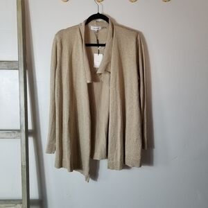 NWT CALVIN KLEIN WOMEN'S OPEN FRONT CARDIGAN SIZE LARGE